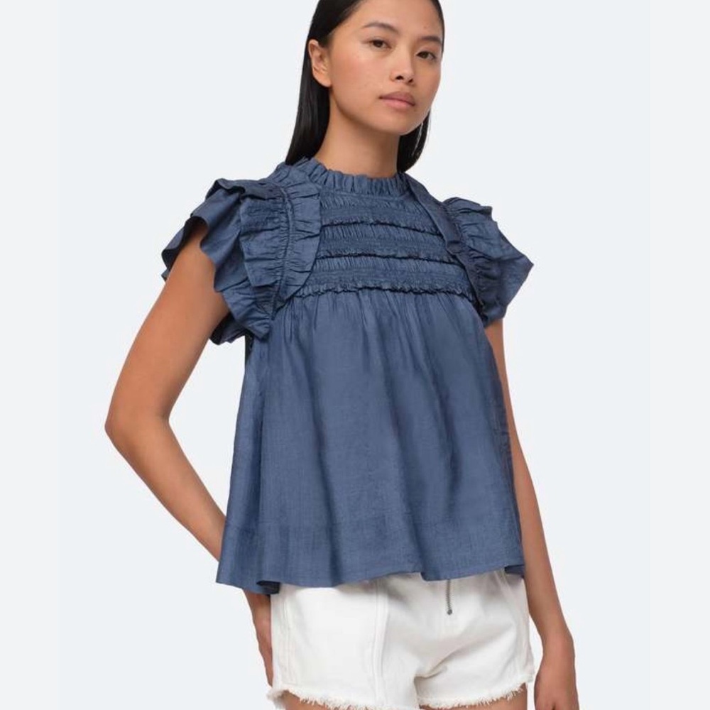 Sea NY Roberta blouse NWT 100% Silk